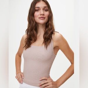 Aritzia Babaton Women's Light Purple Square Neck Tank